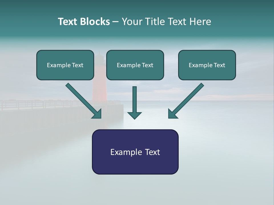 Sunset Cloud Landscape PowerPoint Template