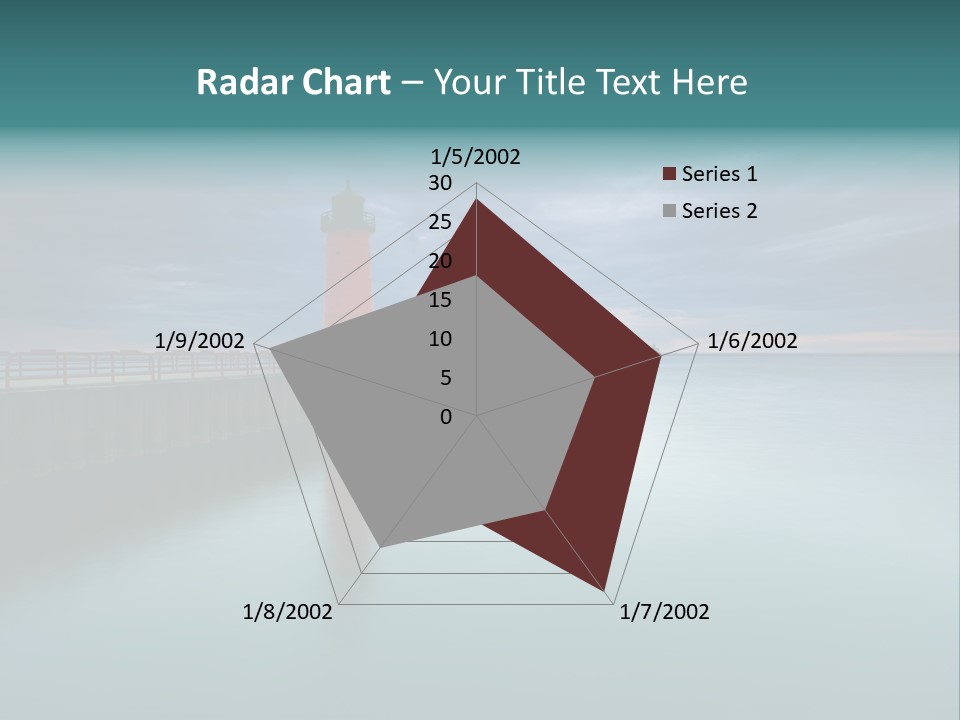 Sunset Cloud Landscape PowerPoint Template