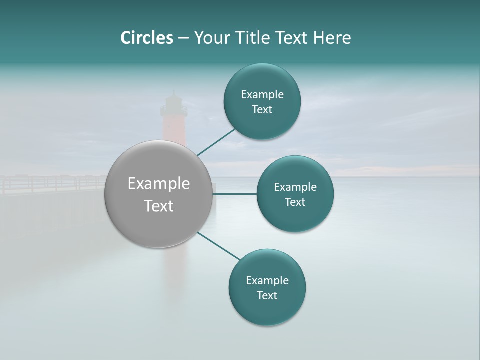 Sunset Cloud Landscape PowerPoint Template