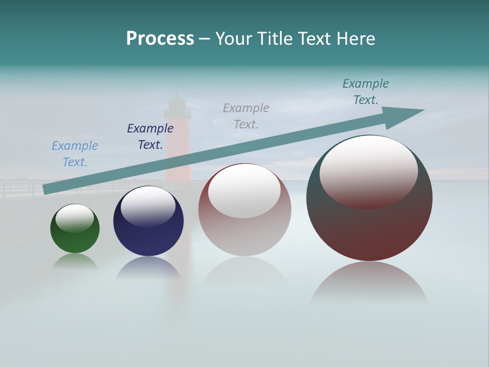 Sunset Cloud Landscape PowerPoint Template