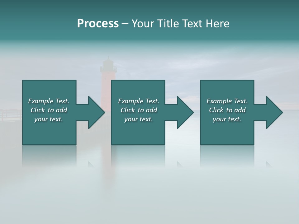 Sunset Cloud Landscape PowerPoint Template