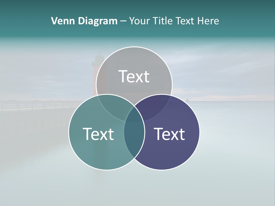 Sunset Cloud Landscape PowerPoint Template
