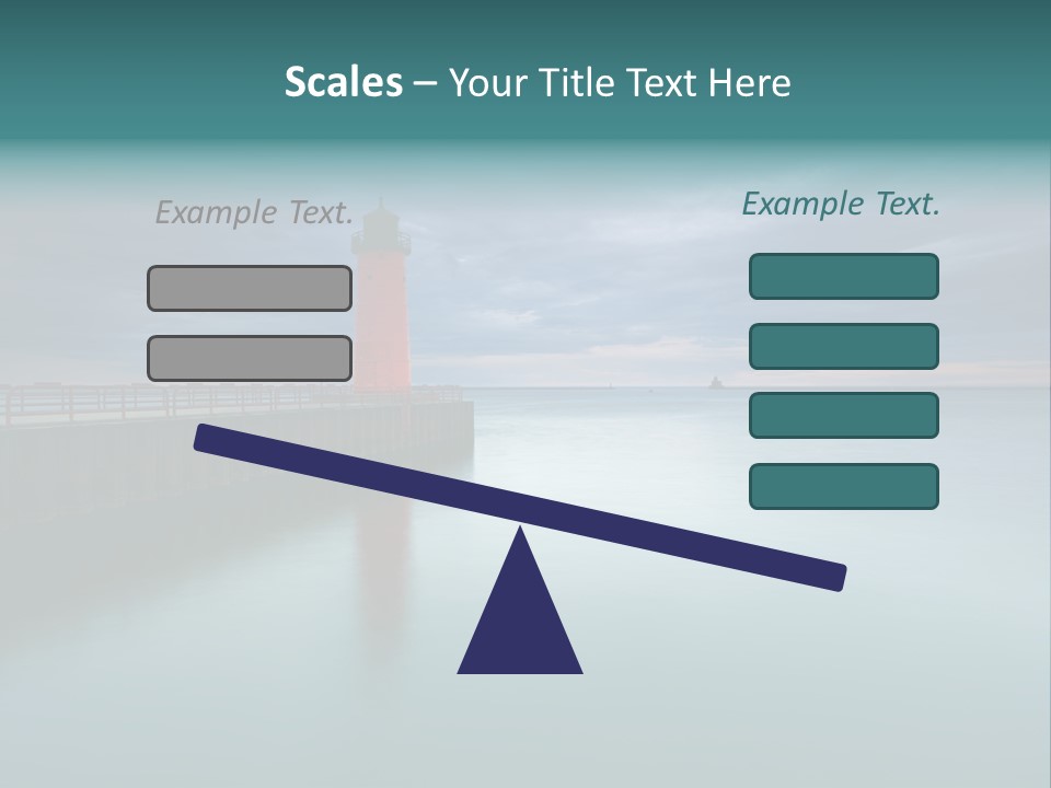 Sunset Cloud Landscape PowerPoint Template