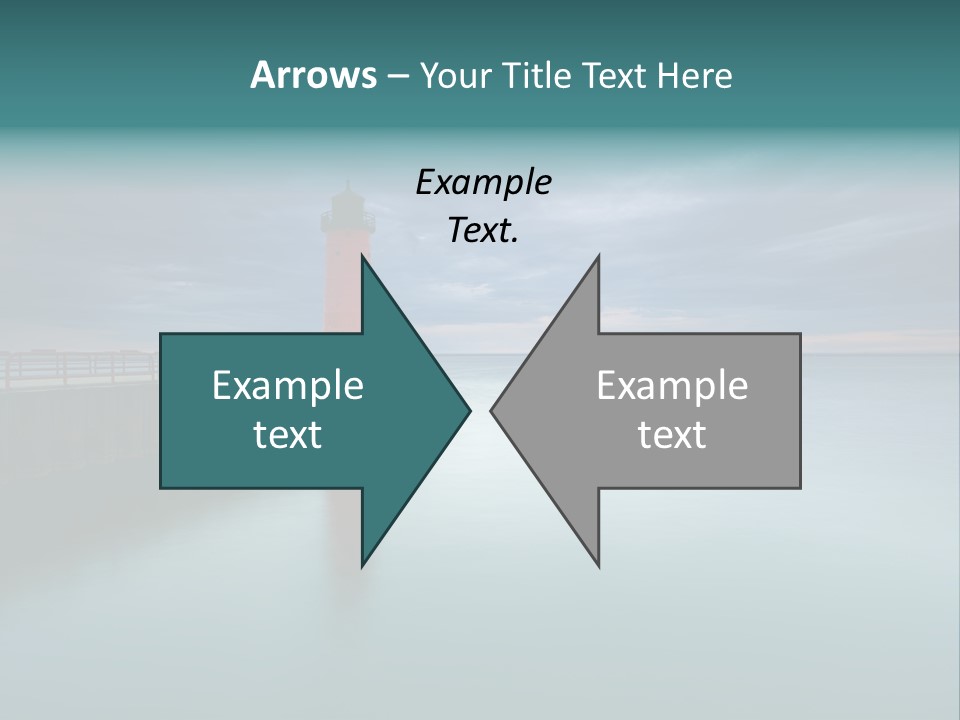 Sunset Cloud Landscape PowerPoint Template