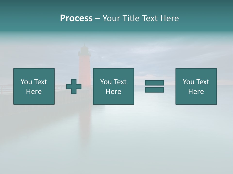 Sunset Cloud Landscape PowerPoint Template