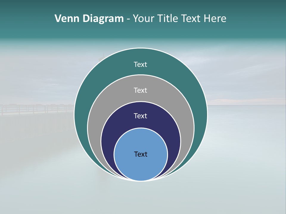Sunset Cloud Landscape PowerPoint Template
