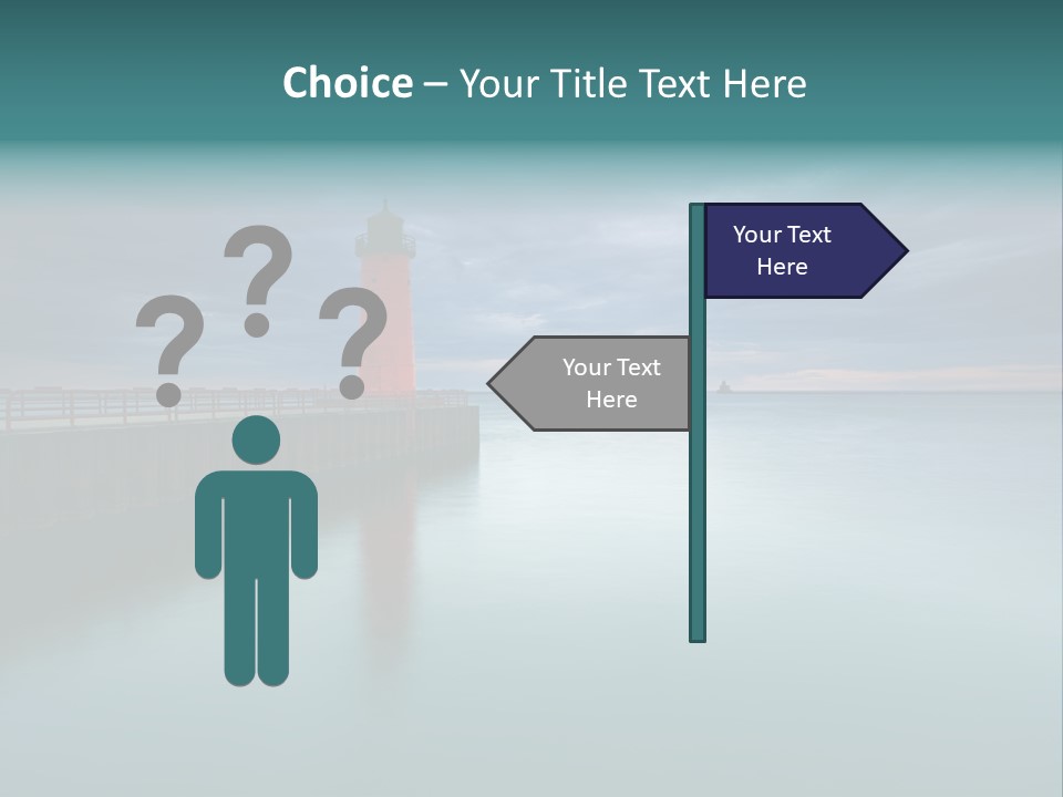 Sunset Cloud Landscape PowerPoint Template