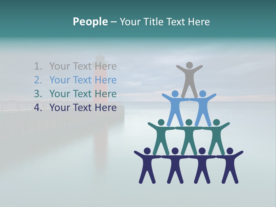 Sunset Cloud Landscape PowerPoint Template