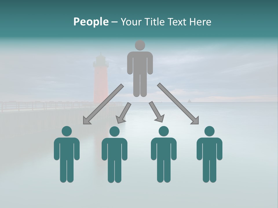 Sunset Cloud Landscape PowerPoint Template