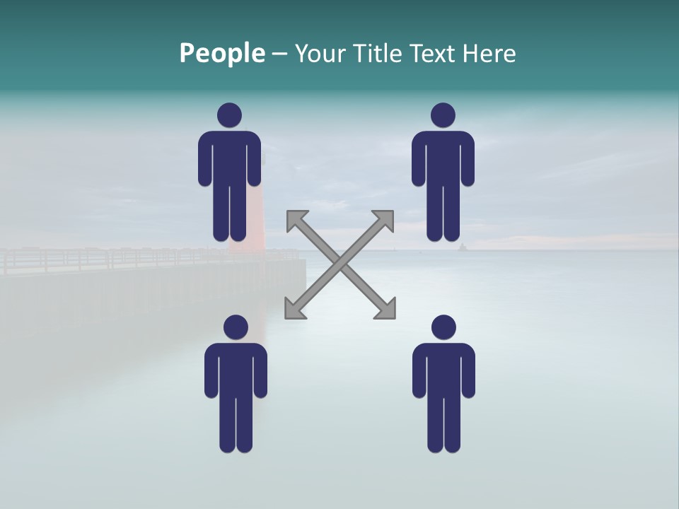 Sunset Cloud Landscape PowerPoint Template