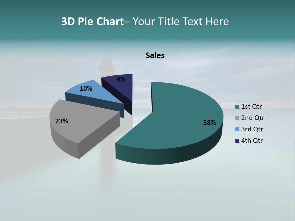Sunset Cloud Landscape PowerPoint Template