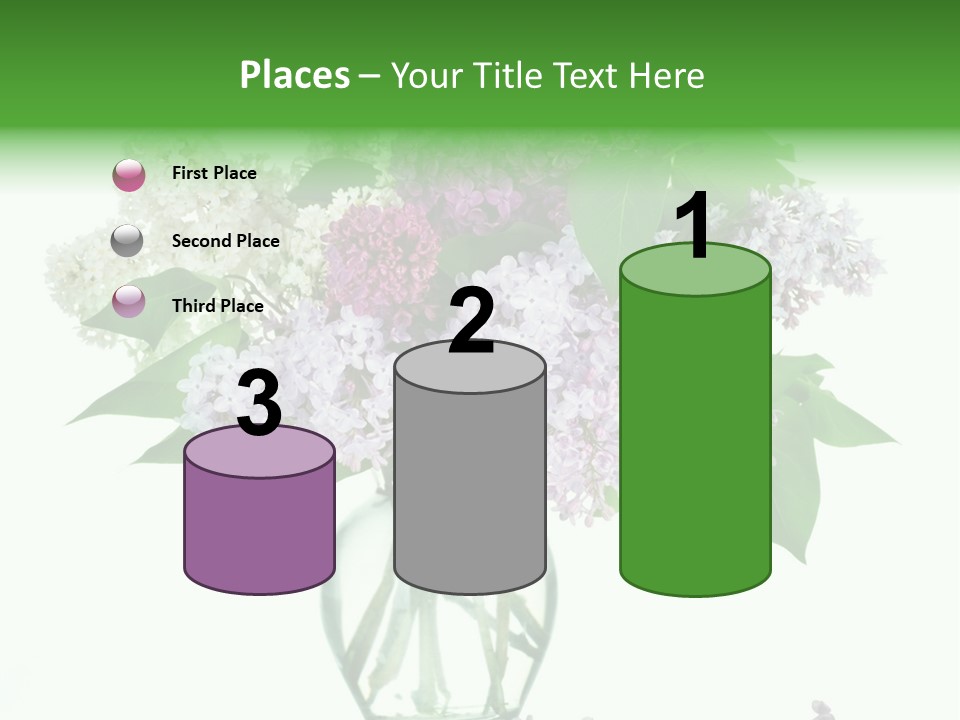 Vase Design Transparent PowerPoint Template