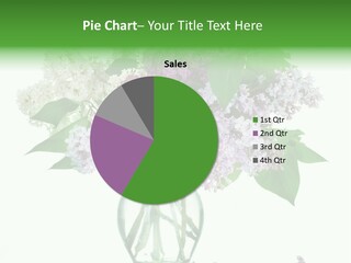 Vase Design Transparent PowerPoint Template