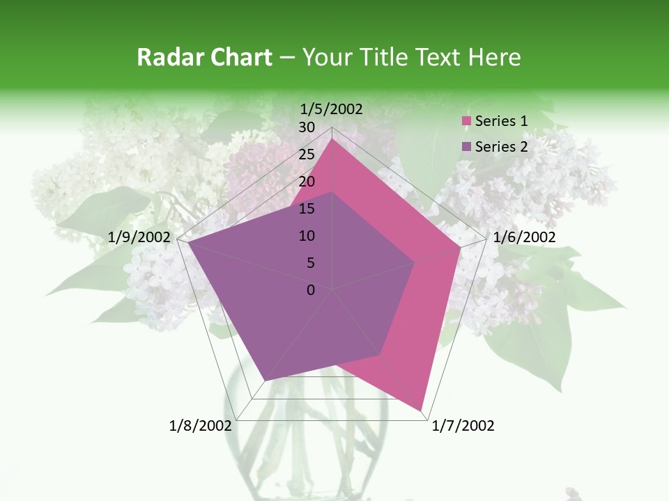 Vase Design Transparent PowerPoint Template