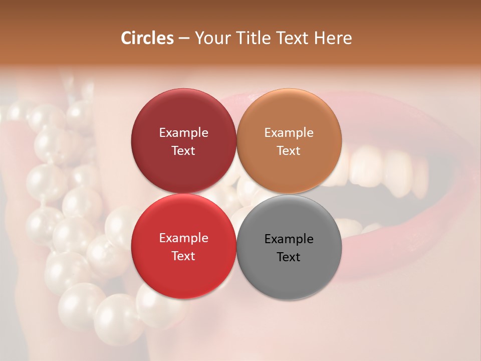 Kiss Sad Erotic PowerPoint Template