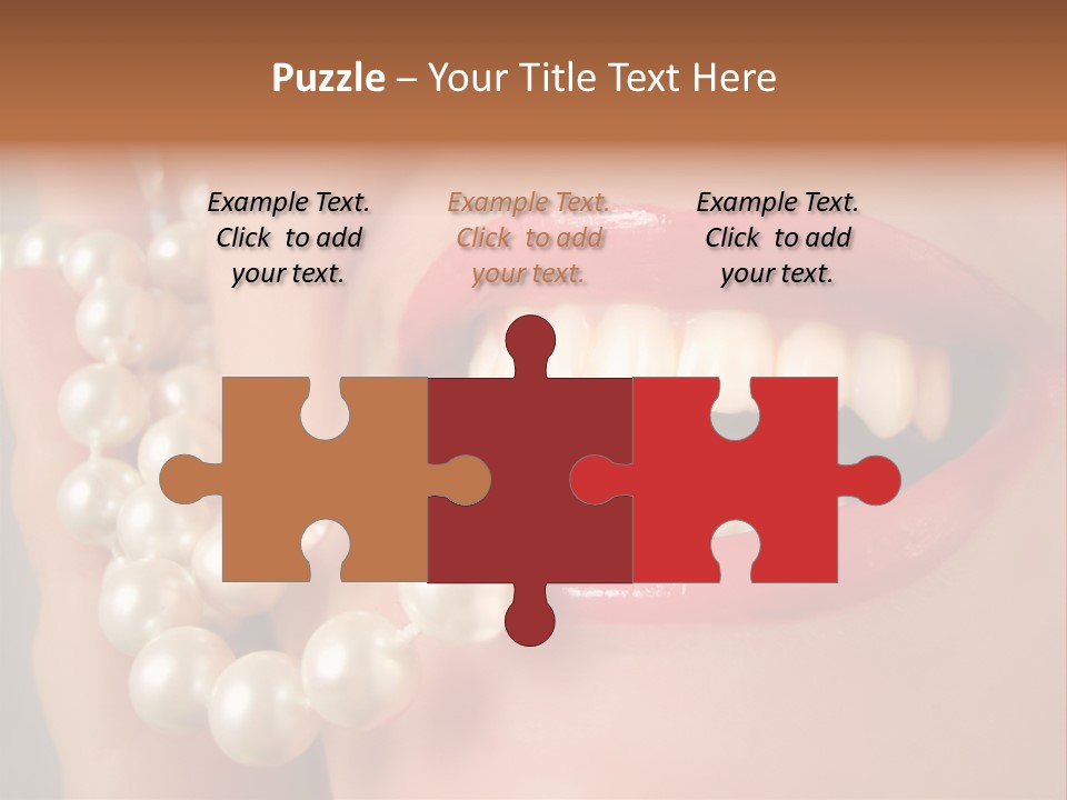 Kiss Sad Erotic PowerPoint Template