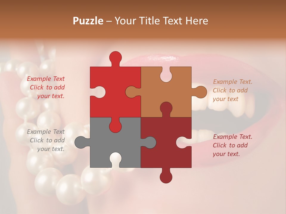 Kiss Sad Erotic PowerPoint Template