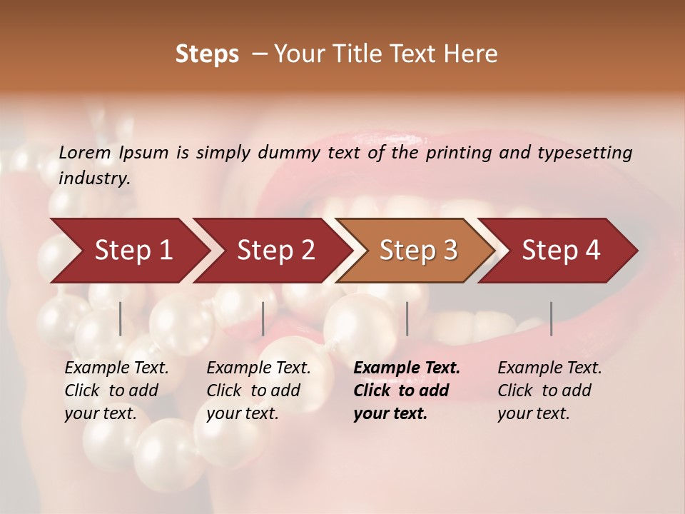Kiss Sad Erotic PowerPoint Template