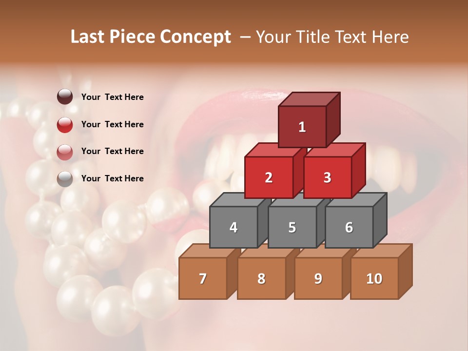 Kiss Sad Erotic PowerPoint Template