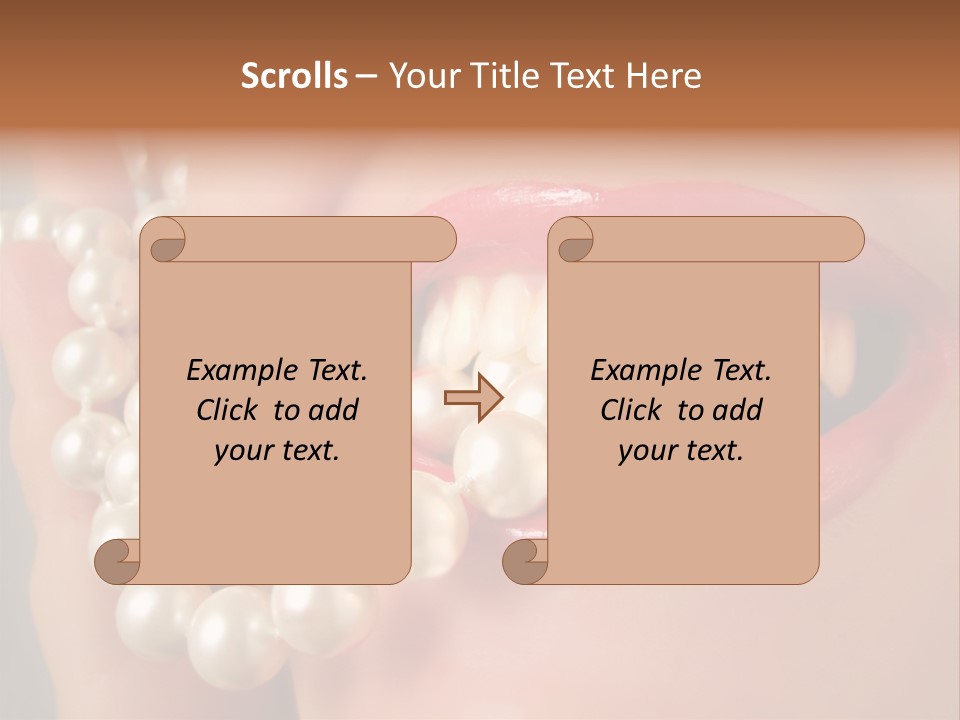 Kiss Sad Erotic PowerPoint Template