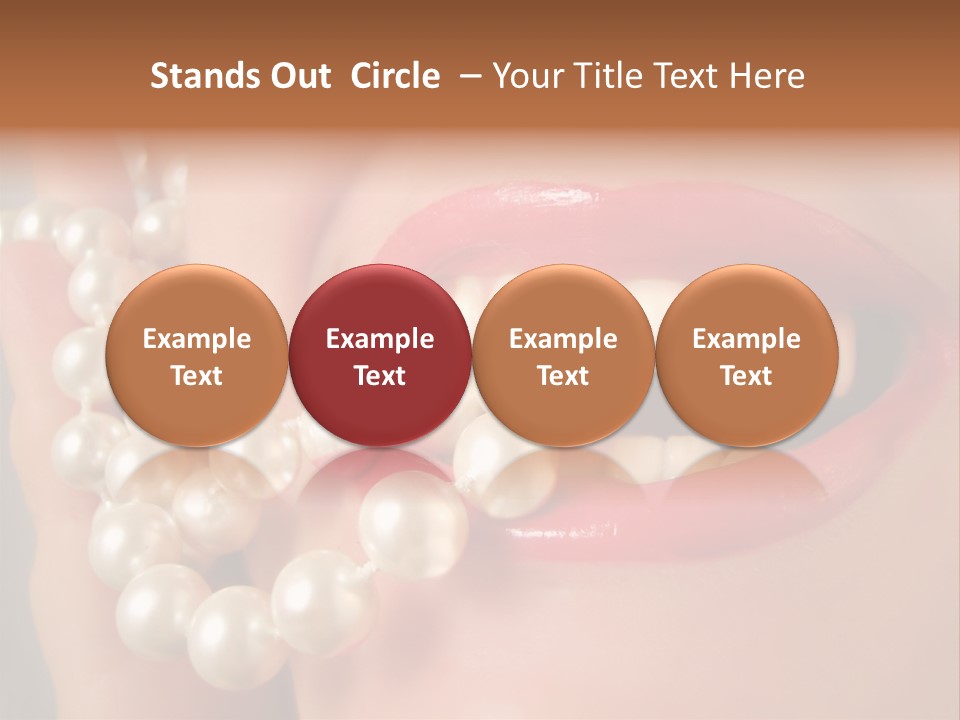 Kiss Sad Erotic PowerPoint Template