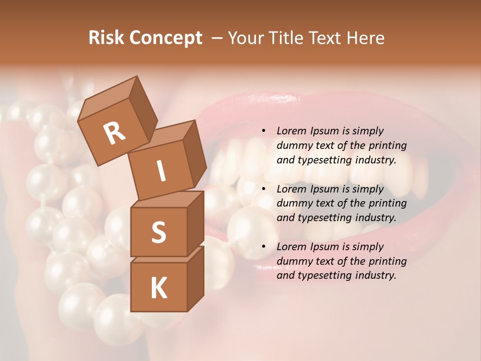 Kiss Sad Erotic PowerPoint Template