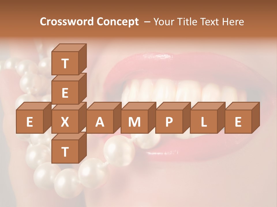 Kiss Sad Erotic PowerPoint Template