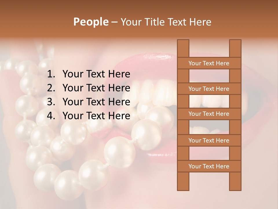 Kiss Sad Erotic PowerPoint Template