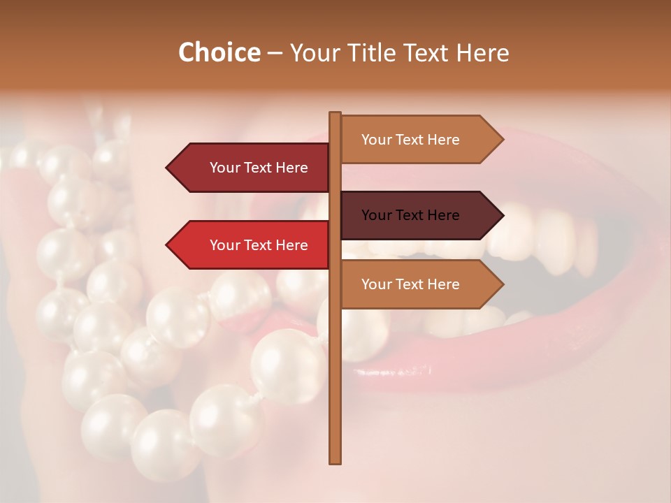 Kiss Sad Erotic PowerPoint Template