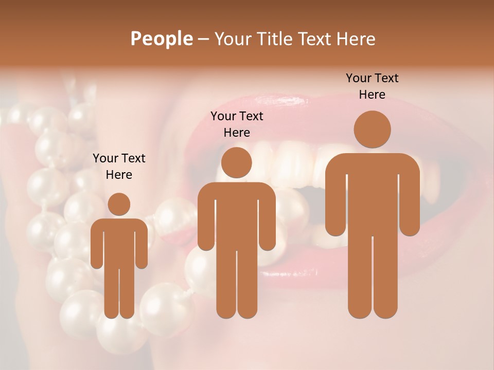 Kiss Sad Erotic PowerPoint Template