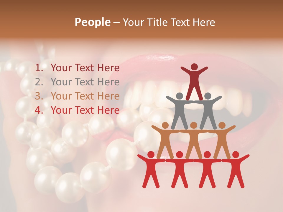 Kiss Sad Erotic PowerPoint Template