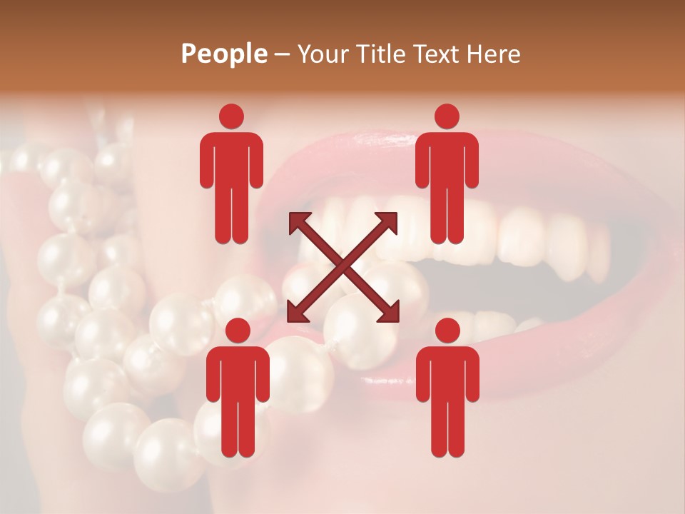 Kiss Sad Erotic PowerPoint Template