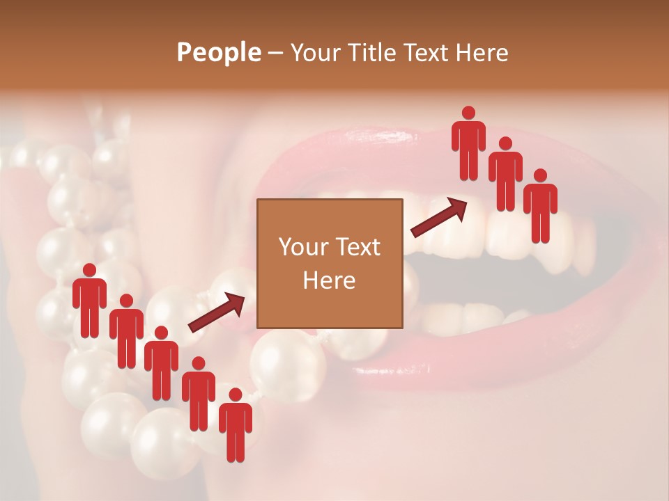 Kiss Sad Erotic PowerPoint Template