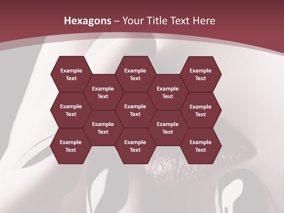 Fur Large Isolated PowerPoint Template