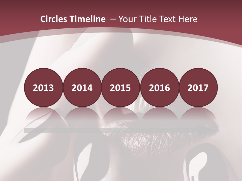 Fur Large Isolated PowerPoint Template