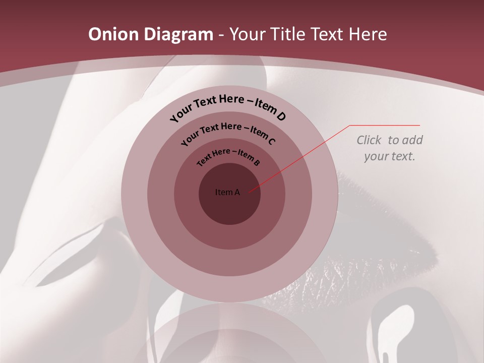 Fur Large Isolated PowerPoint Template