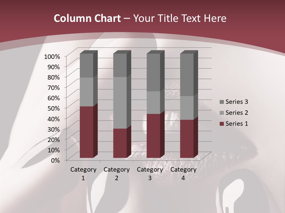 Fur Large Isolated PowerPoint Template