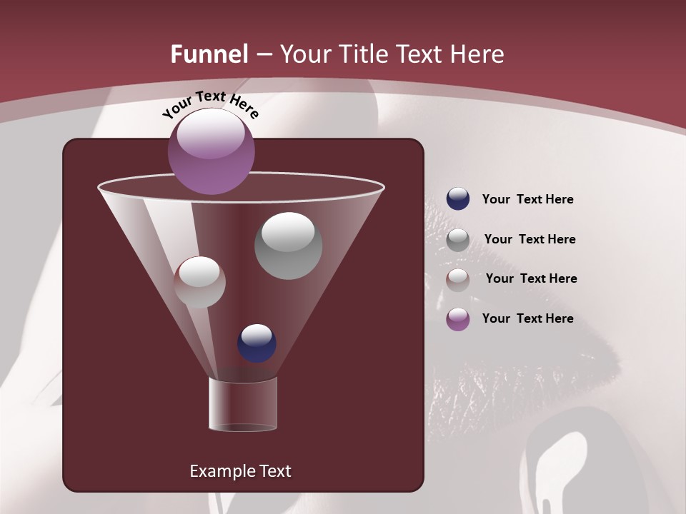 Fur Large Isolated PowerPoint Template