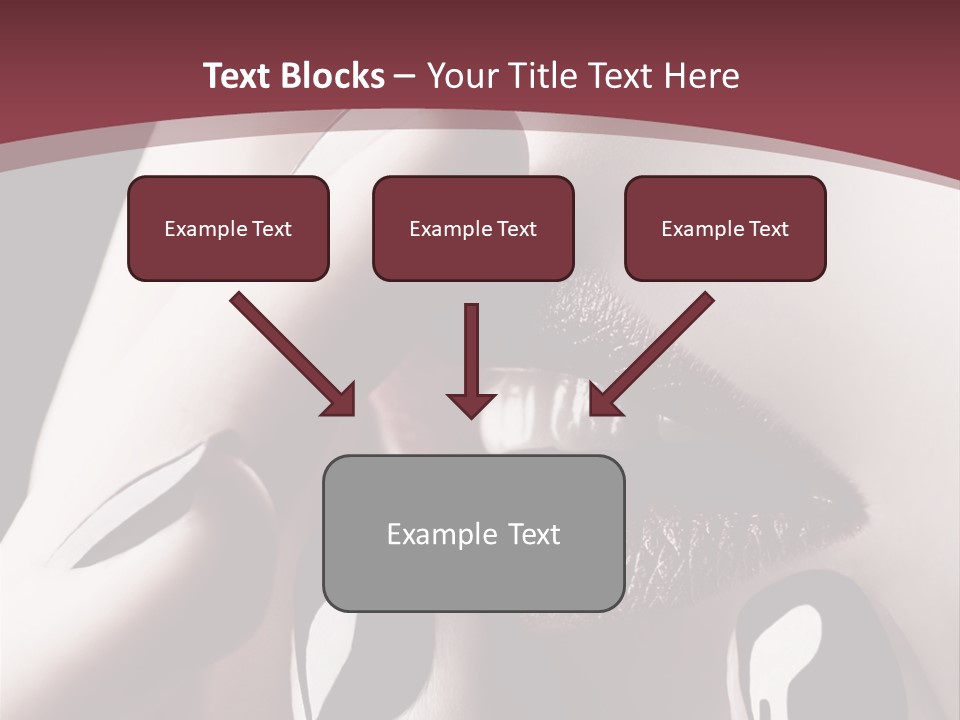 Fur Large Isolated PowerPoint Template