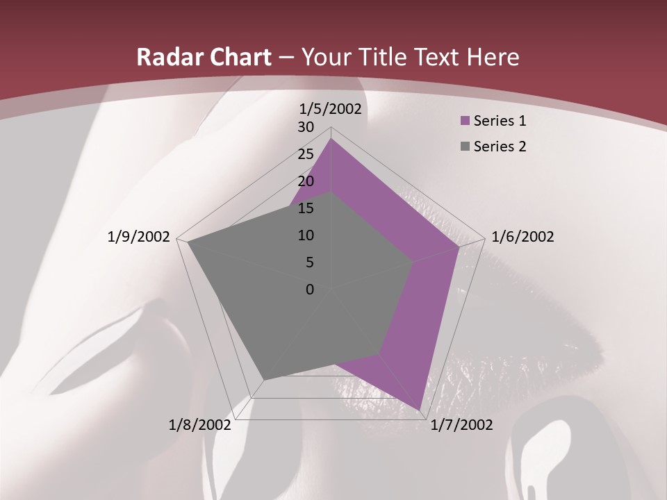 Fur Large Isolated PowerPoint Template