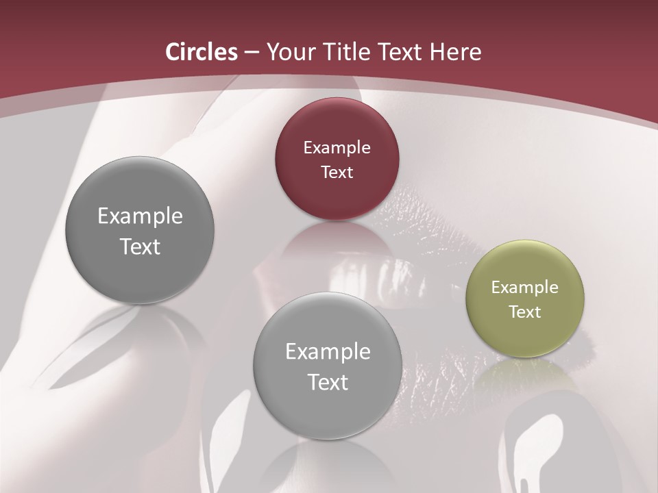 Fur Large Isolated PowerPoint Template