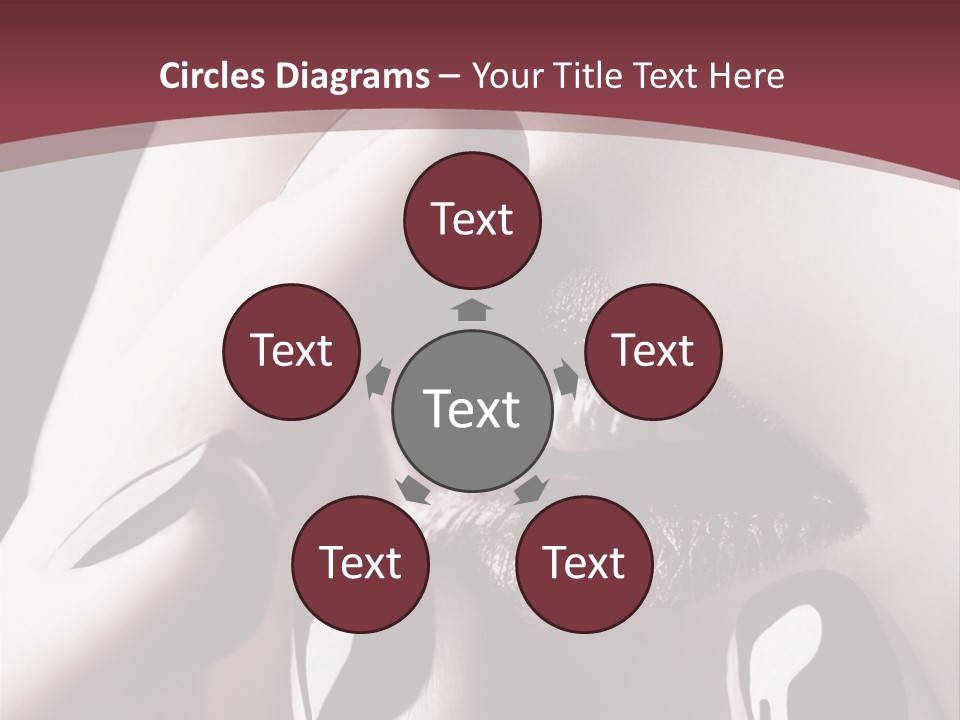 Fur Large Isolated PowerPoint Template