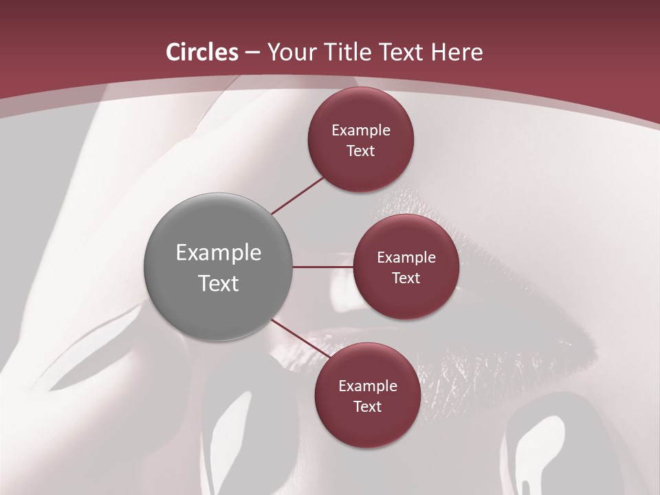 Fur Large Isolated PowerPoint Template