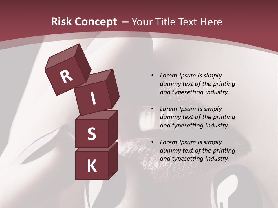 Fur Large Isolated PowerPoint Template