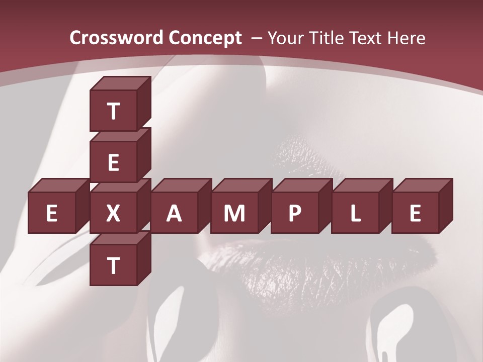 Fur Large Isolated PowerPoint Template