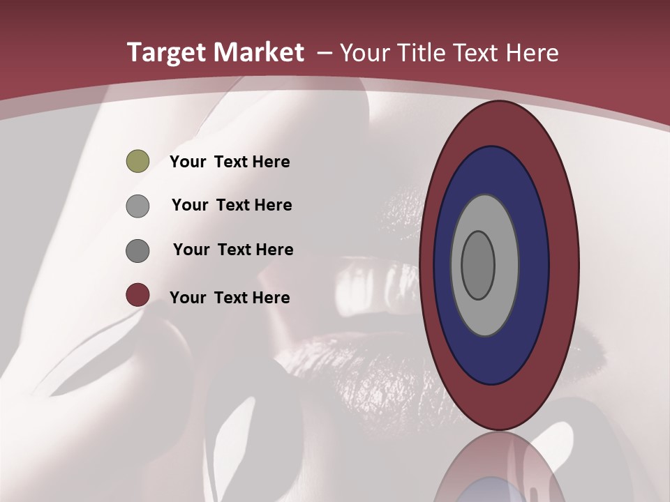 Fur Large Isolated PowerPoint Template