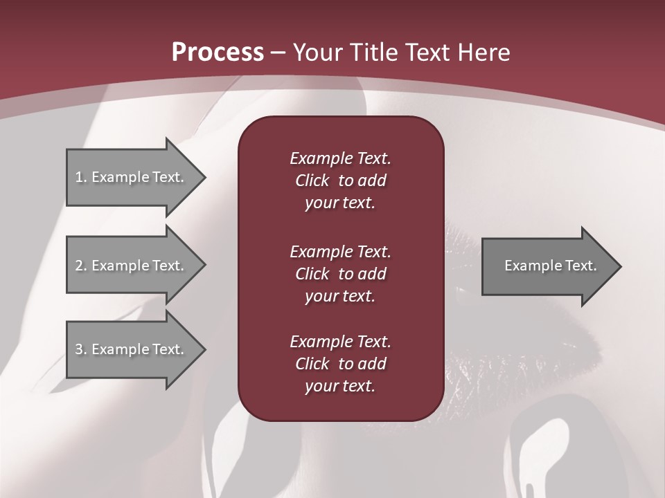 Fur Large Isolated PowerPoint Template
