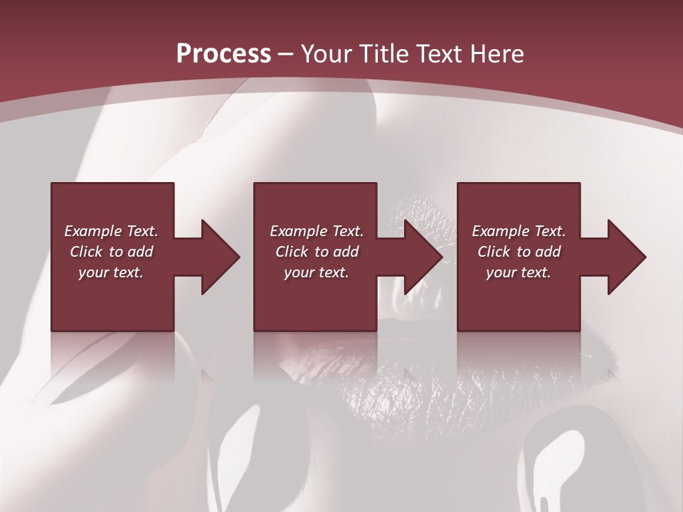 Fur Large Isolated PowerPoint Template