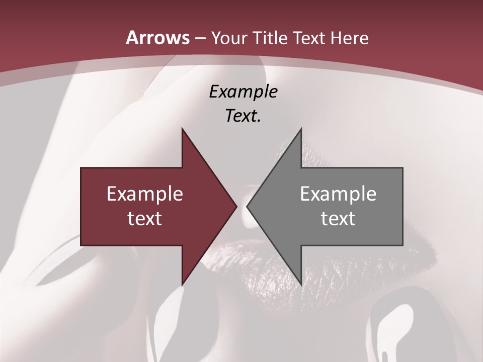 Fur Large Isolated PowerPoint Template