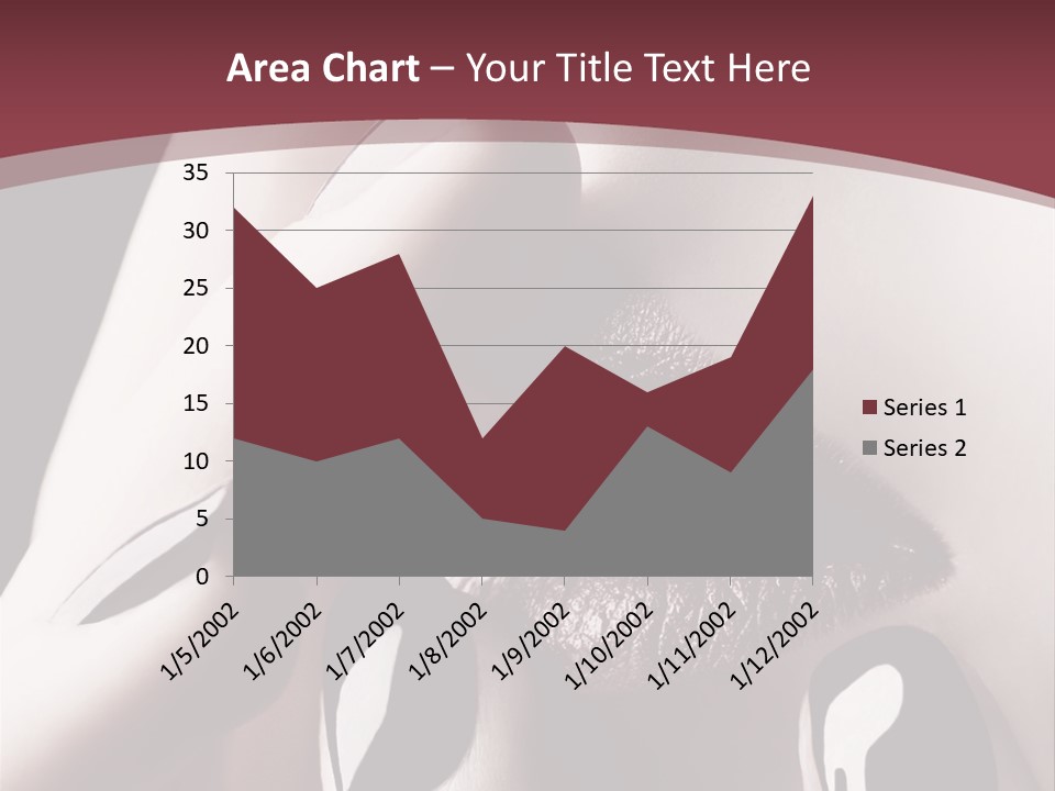 Fur Large Isolated PowerPoint Template